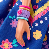Bambola Barbie Día De Muertos 2022 con abito tradizionale arricciato, ghirlanda di fiori e pittura per il viso Calavera, regalo per collezionisti