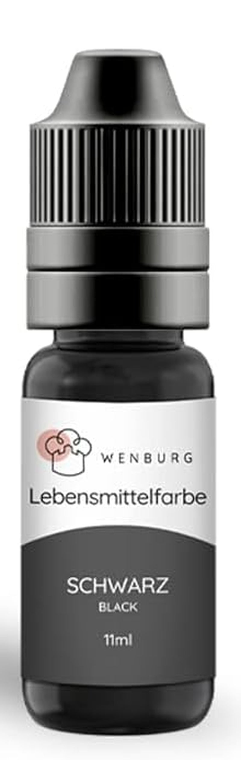 Colorante alimentare Wenburg, glitter, 11 ml, concentrato, prodotto in UE, liquido. Per colorare impasti, bevande, aromi, slime - colorante alimentare glitter oro - colorante torta oro - glitter oro