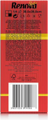 Tovaglioli di carta Renova Red Gold - 40 tovaglioli