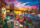 Clementoni - Collezione 33552 - Manhattan Balcony Sunset, Puzzle 3000 pezzi per adulti e bambini 10 anni, gioco di abilità per tutta la famiglia Puzzle Naty Shop