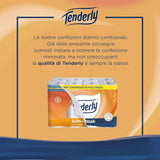 Salvaspazio, 96 rotoli di carta igienica, 2 veli, 220 strappi per rotolo, Con estratti naturali di malva e calendula, Made in Italy, Dermatologicamente testata.