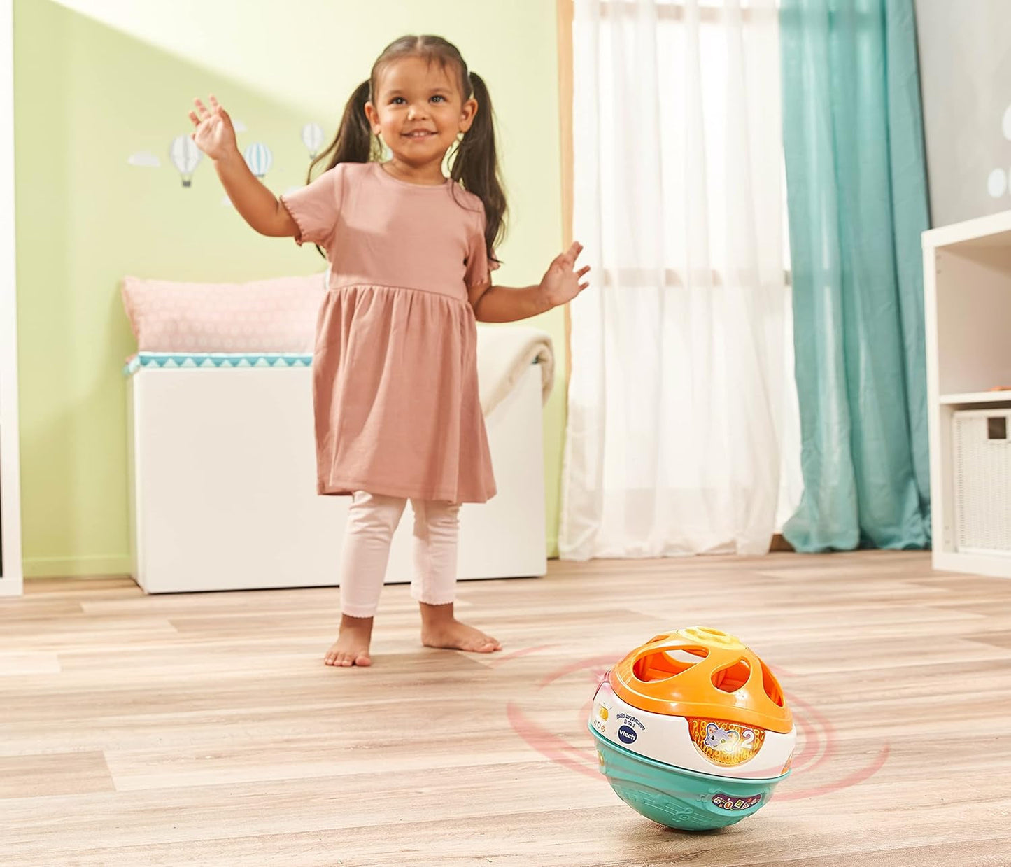 Vtech Baby 3 in 1 Sfera musicale magica Musica semovente che riproduce un giocattolo interattivo per bambini 9-36 mesi Giocattoli colorati per bambini Naty Shop