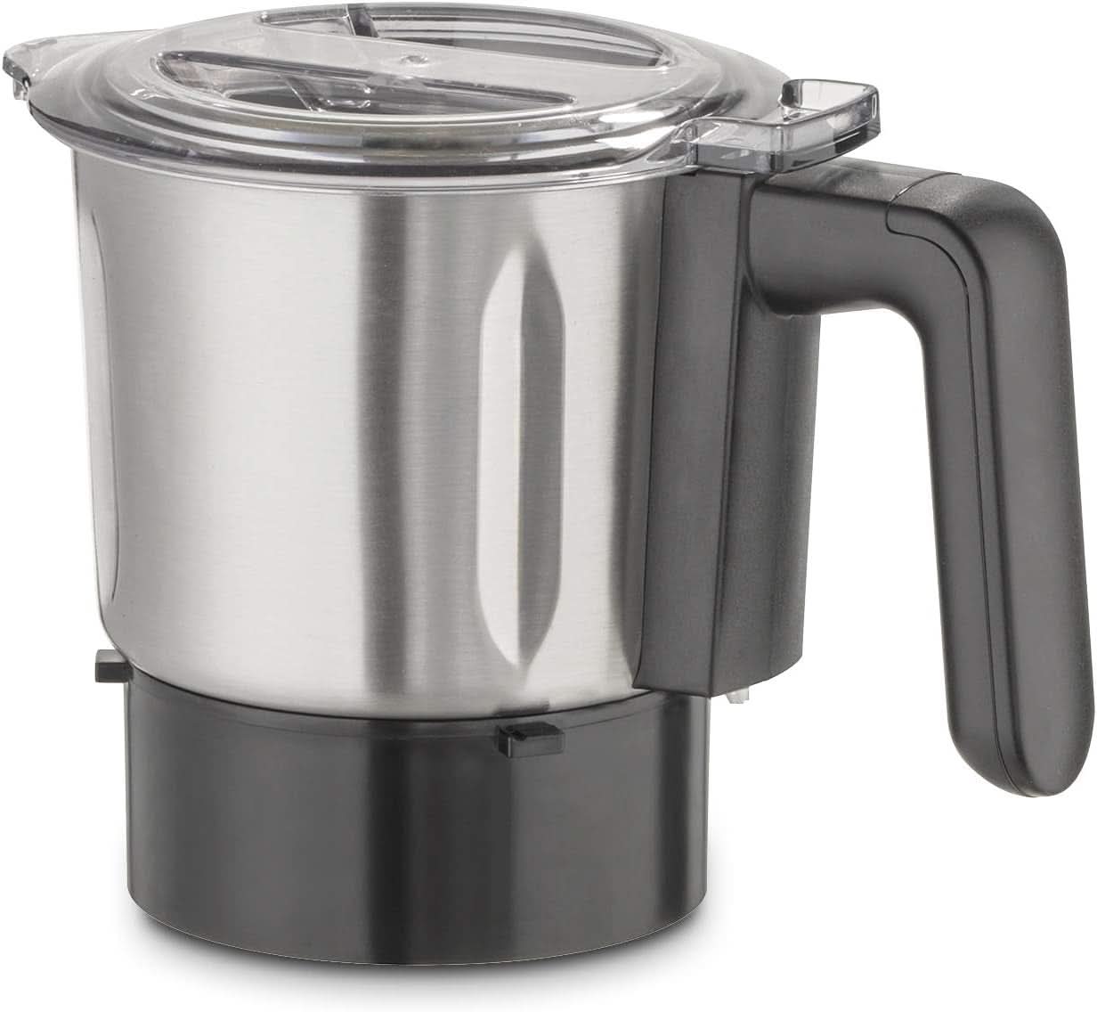CASO B 1800 Powerblender-Set - Robot da cucina, 28.000 giri/min, bicchiere di vetro 1,75 L, incl. Trinkflasche Und Zerkleiner, Mixer Testsieger Mit Sehr Gut, Edelstahl Naty Shop