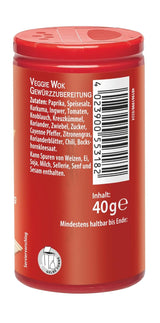 Bamboo Garden - Veggie Wok Mix Würzmischung | Ingredienti vegani e naturali | 40 g nella dose