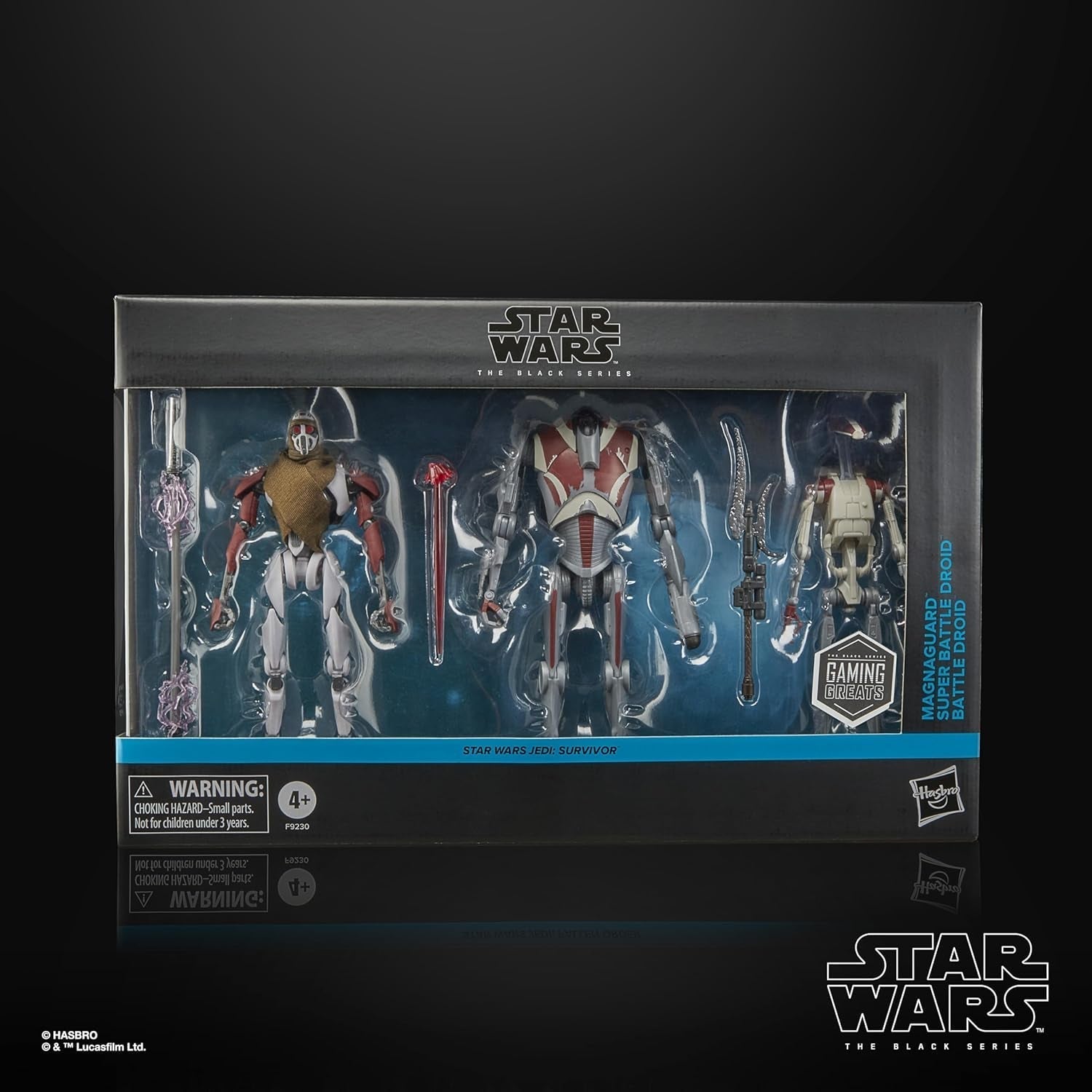 Star Wars Black Series Magna Raider, Super Battle Droid, Jedi Battle Droid: Survivor Action Figures Confezione da 3, Scala 15 cm Action Figure Naty Shop