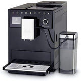 Melitta CI Touch - Macchina per caffè espresso completamente automatica con sistema per il latte, macchina per caffè espresso con macinacaffè integrato e cappuccinatore, ad es. per espresso o cappuccino, argento