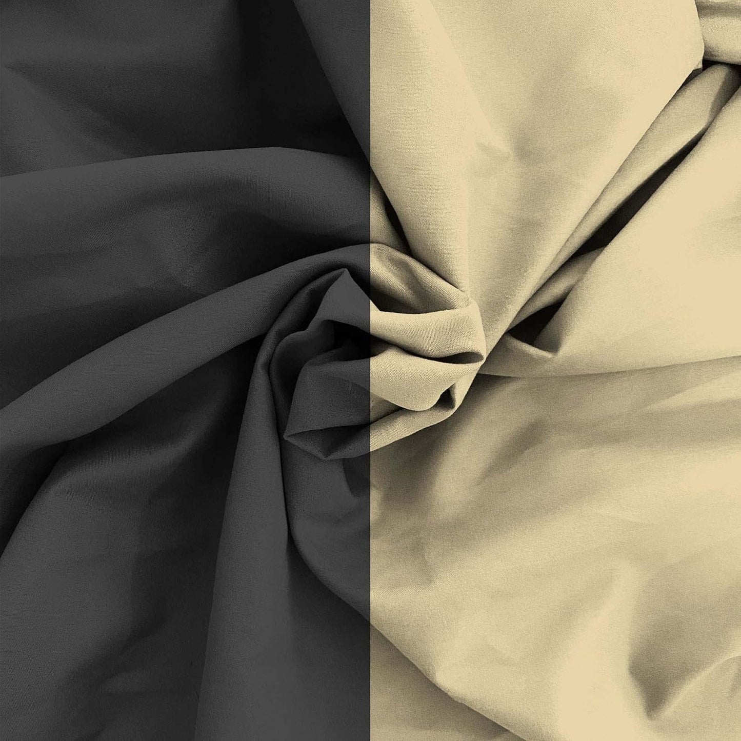 Biancheria da letto italiana Estivo letto matrimoniale, microfibra, castagna/grigio, 260 X 270 Cm Trapunte e trapunte Naty Shop