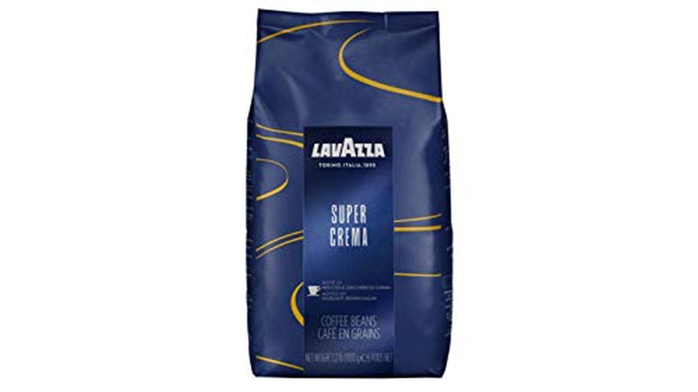 LAVAZZA Espresso SUPER CREMA Aromatico 8x 1000g (8000g) - chicchi di caffè tostati