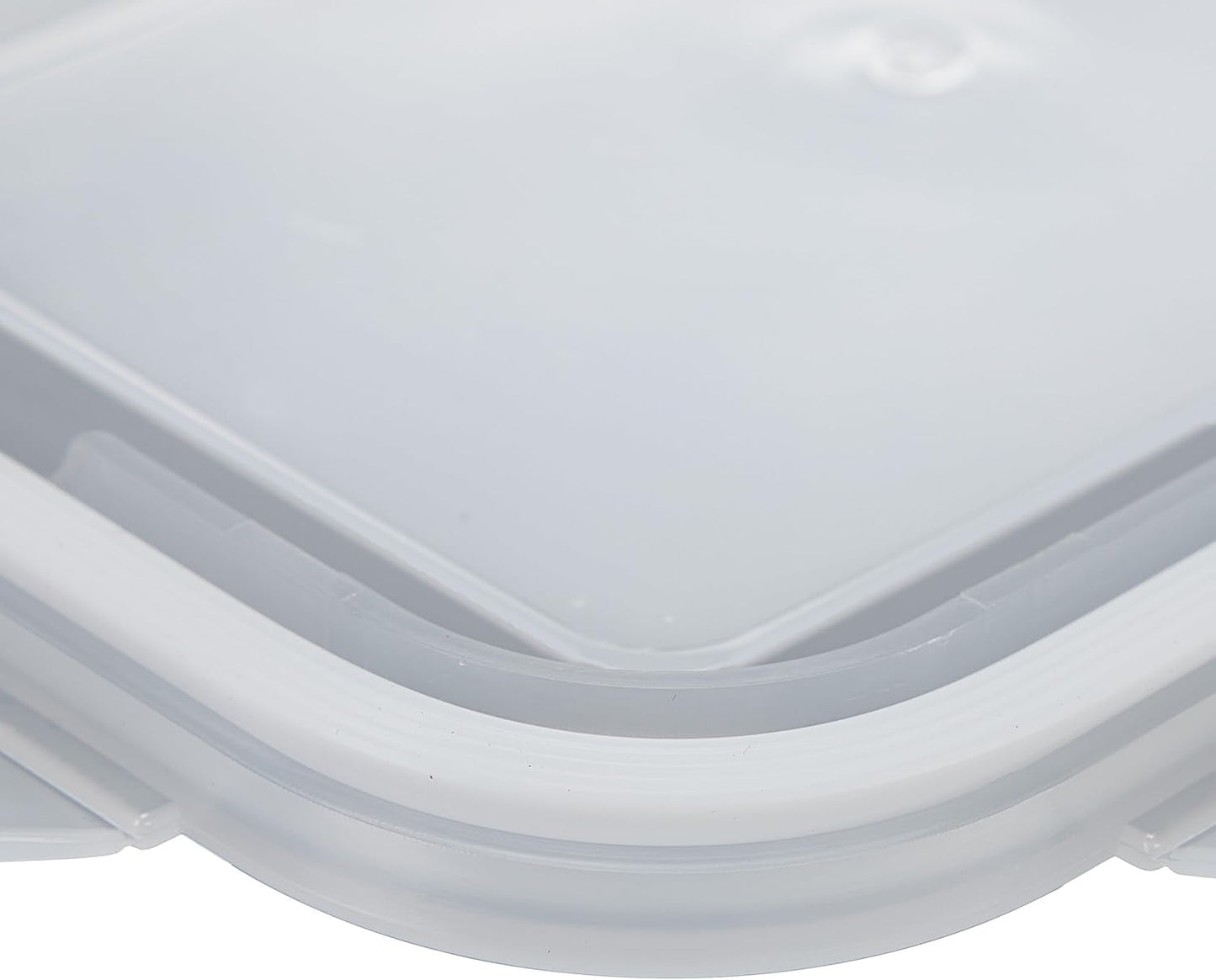 Relaxdays Contenitori in Vetro con Coperchio, Set da 6, 370ml, Contenitori per Alimenti, Coperchio in Plastica, Chiusura Ermetica, Barattolo di Vetro, Scatole Trasparenti per Alimenti Naty Shop
