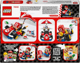 LEGO Super Mario: Mario Kart - Kart standard, collezione Nintendo, regalo per bambini, consente a ragazzi, ragazze e giocatori dai 7 anni in su di giocare in modo indipendente, giocattolo avventuroso con personaggio di Toad 72032 Set da costruzione Besuche den LEGO-Store