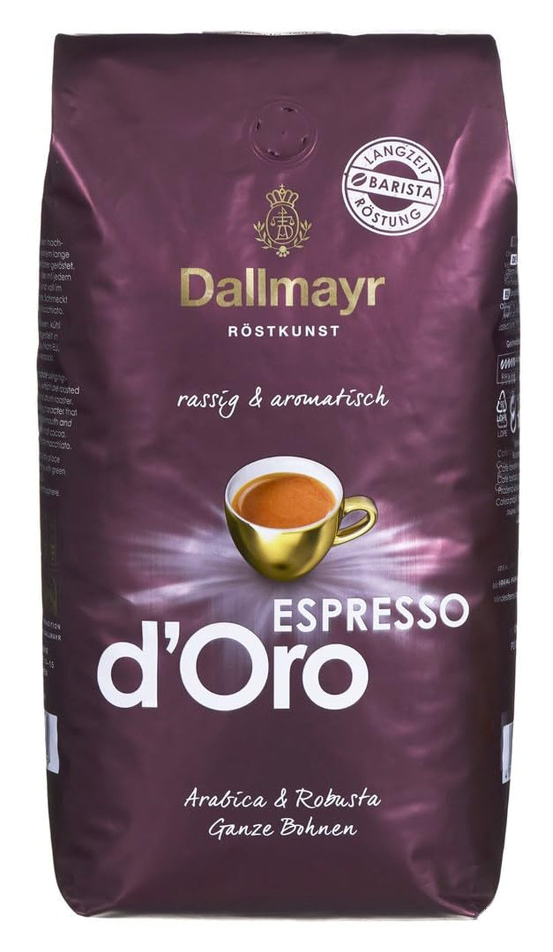 Espresso d'Oro in grani interi 8x 1000g (8000g) - caffè dal gusto deciso