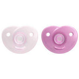 Philips AVENT Soothie - Succhietto senza BPA per bambini da 0 a 6 mesi, rosa/rosa chiaro (modello SCF099/22)