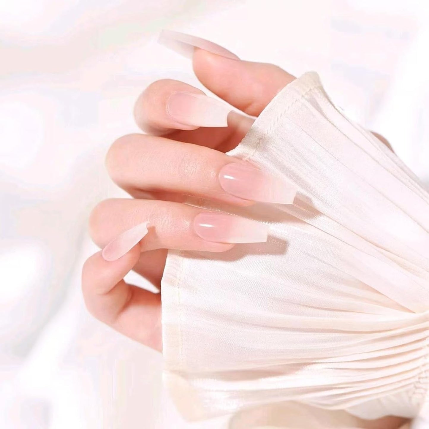 20 compresse adesive per unghie in gelatina - Cuscinetti adesivi biadesivi trasparenti e resistenti, impermeabili, riutilizzabili, stampa sulle unghie Set manicure fai da te Accessori per unghie