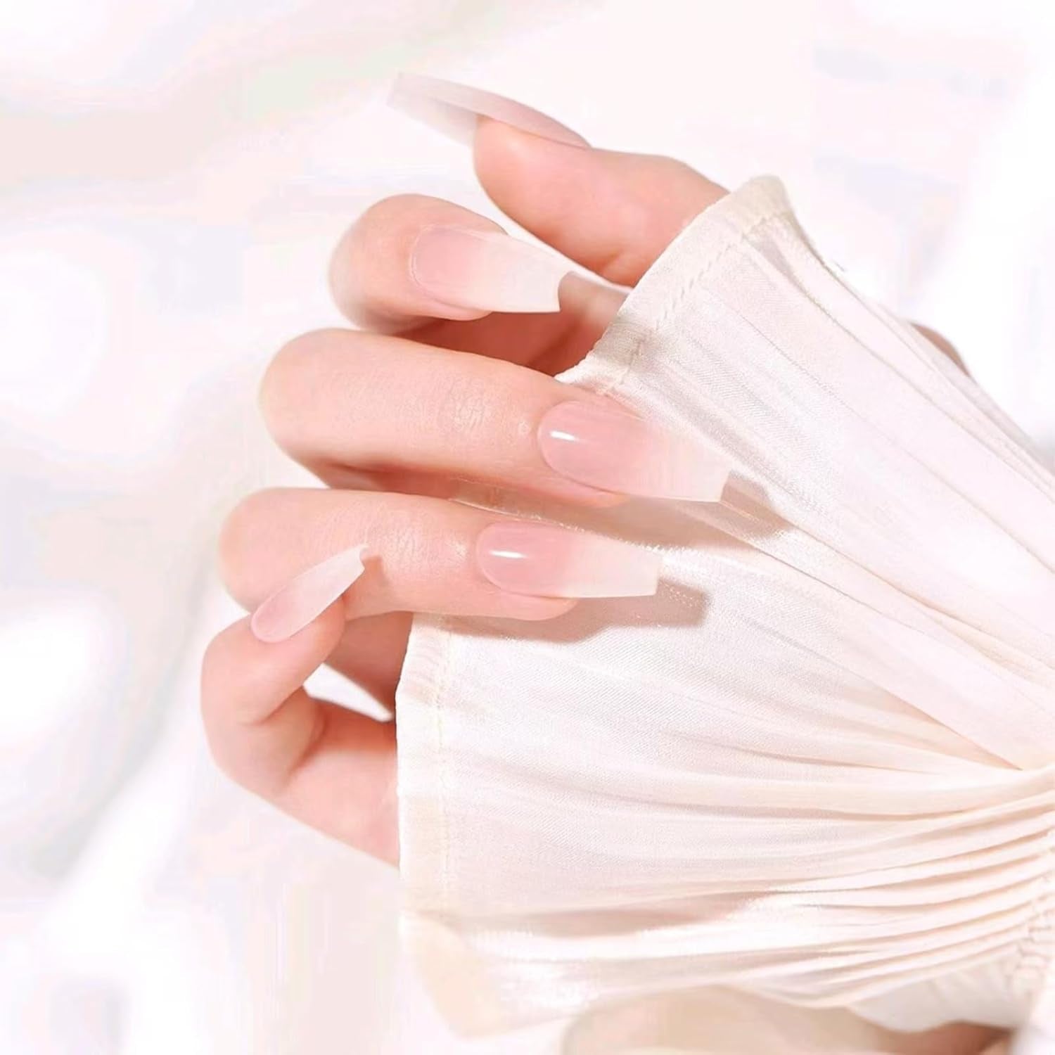20 compresse adesive per unghie in gelatina - Cuscinetti adesivi biadesivi trasparenti e resistenti, impermeabili, riutilizzabili, stampa sulle unghie Set manicure fai da te Accessori per unghie