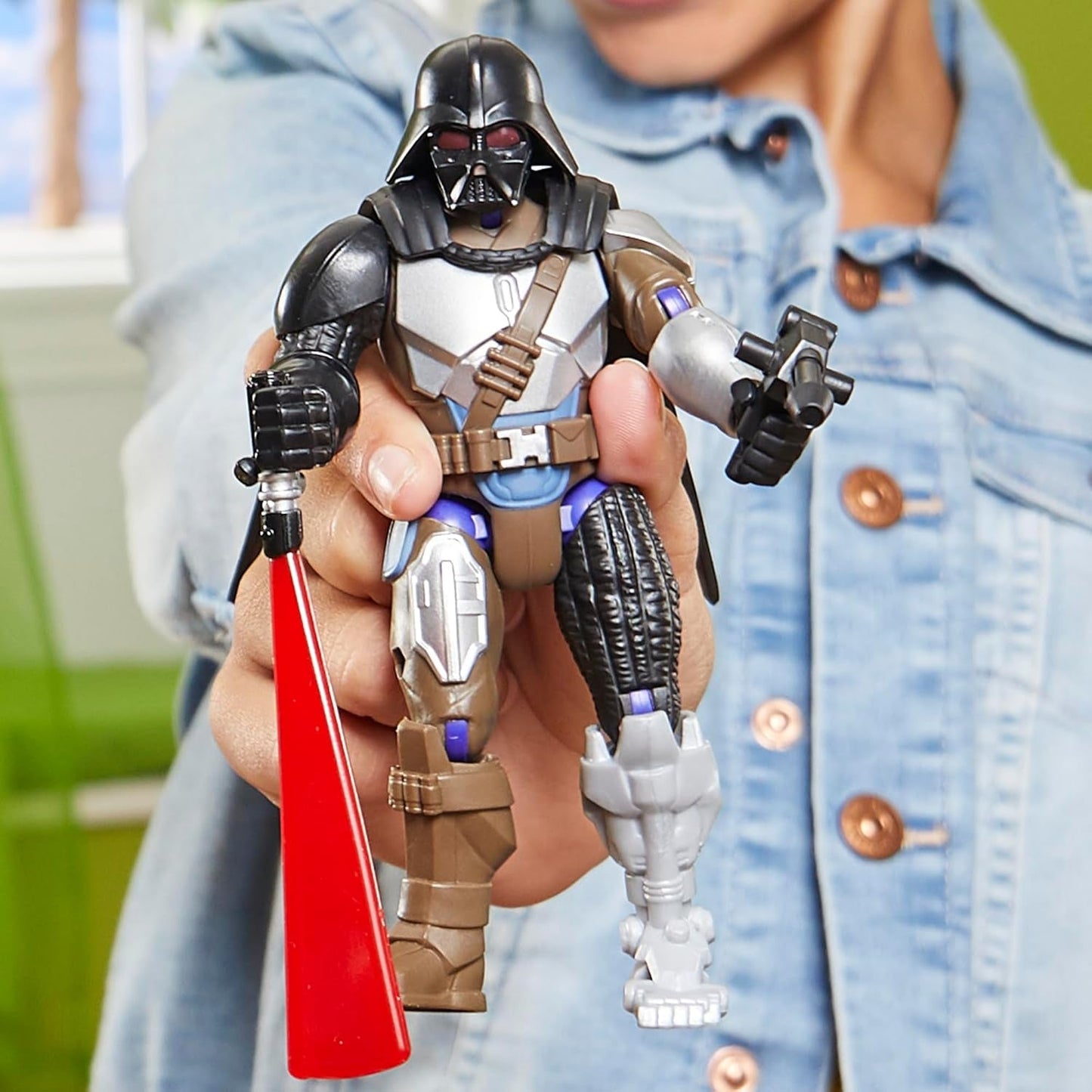 Star Wars Mixmashers Darth Vader Action Figure Deluxe Personalizzabili Mix-And-Match e Accessori Action figures Naty Shop