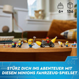 LEGO I - Semplicemente Incorreggibile 4 Minions e la Macchina delle Banane Playset per I - Semplicemente Incorreggibile 4 Minions Giocattolo per Bambini Regalo Creativo per Ragazzi e Ragazze di 6 Anni 75580 Set da Costruzione Beuche den LEGO-Store