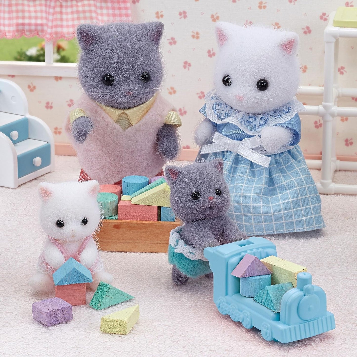Sylvanian Families L5457 Gatti Persiani Gemelli - Figure di case delle bambole