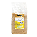 Cous cous integrale biologico 5 kg, farina integrale di grano duro biologico, ideale per antipasti e contorni sani, formato conveniente
