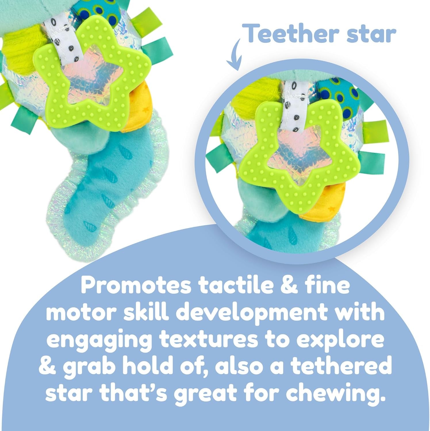 LAMAZE Alise Axolotl - Giocattolo per Passeggino Clip & Go - Giocattoli sensoriali per Bambini - Giocattoli per l'apprendimento precoce da 0 a 6 Mesi - Sapientemente Progettati per i Neonati - Regali per Baby Shower Bebe Naty Shop Toys