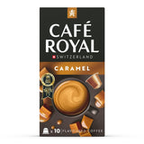 Café Royal Caramel Kaffee aromatizzato – Kaffeekapseln compatibile Nespresso®, cremoso, helle Röstung, 100 % Arabica, Rainforest Alliance, 100 Kapseln