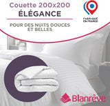 Trapunta Raso Rigato 400 G/M² 200 X 200 Cm Microfibra Bianca 200 X 200 Cm Trapunte e Trapunte Naty Shop