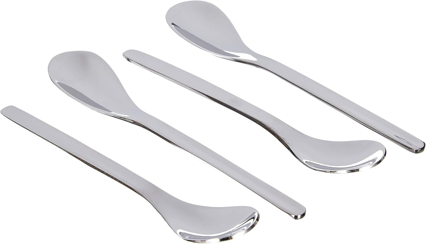 Villeroy And Boch - Set cucchiaini espresso Coffee Passion, 4 pz, 10 cm, acciaio inox 18/10 Kitchen Naty Shop