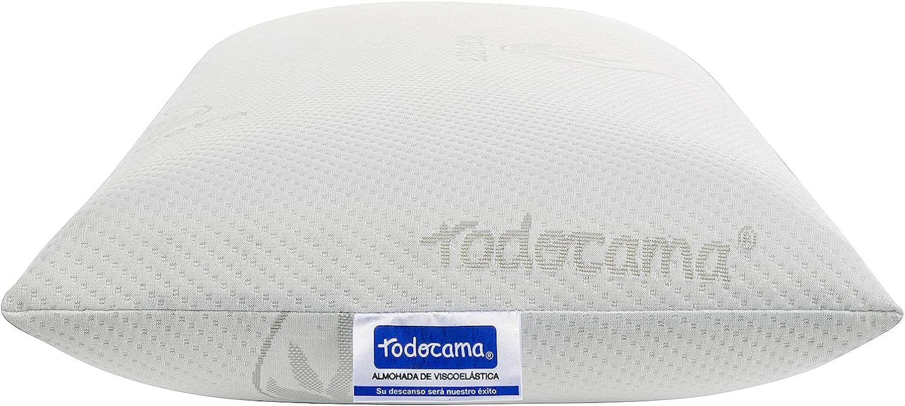 Todocama - Cuscino memory, aloe vera, 2 pezzi, 70 cm, bianco Cuscini standard Naty Shop