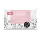 LILLYDOO Salviette umidificate Green, 600 salviette (10 x 60), salviette resistenti allo strappo 100% senza plastica - Senza profumo, delicate e naturali, detergenti delicati per pelli sensibili, dermatologicamente testate