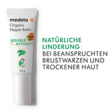 Medela Bio-Brustwarzenbalsm – Beruhigend Und Pflegend Für Stillende Mütter – Hergestellt Aus Naturichen, Sicheren Inhaltsstoffen – Linderung Bei Beanspruchten Brustwarzen – Postpartum Essentials 40 G Accessori Alimentazione e Allattamento Baby Naty Shop