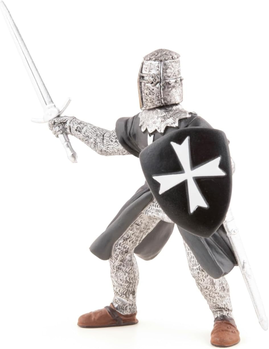 Papo -Dipinto a mano - Figure -Fantasy-Medievale - Cavalieri di San Giovanni con spada-39938-Da collezione-Per bambini - Adatto a ragazzi e ragazze - Dai 3 anni Action figures Naty Shop