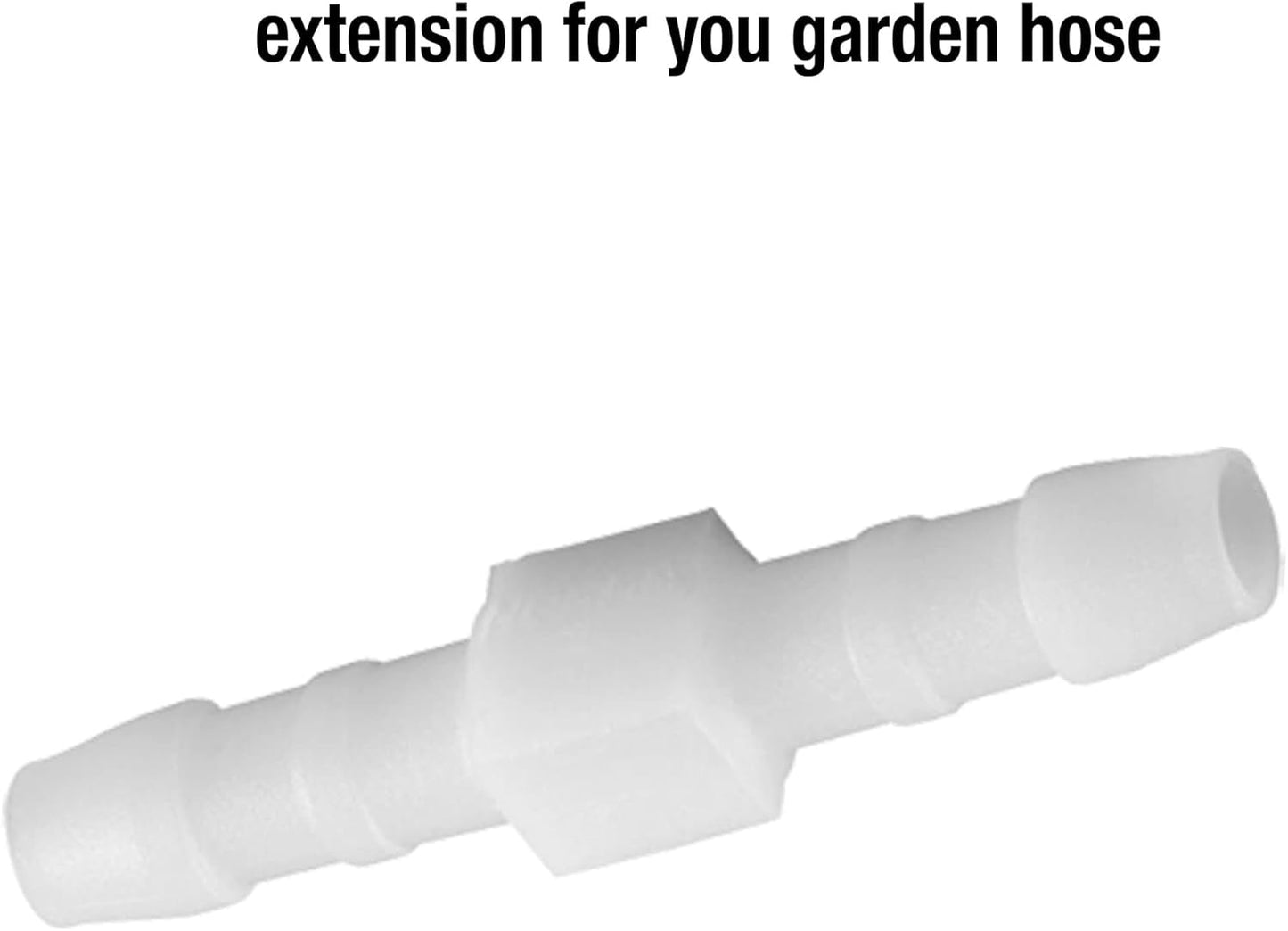 Connettore per tubo Gardena: accessorio in plastica per riparare tubi/prolungare tubi da 10 mm (7293-20)