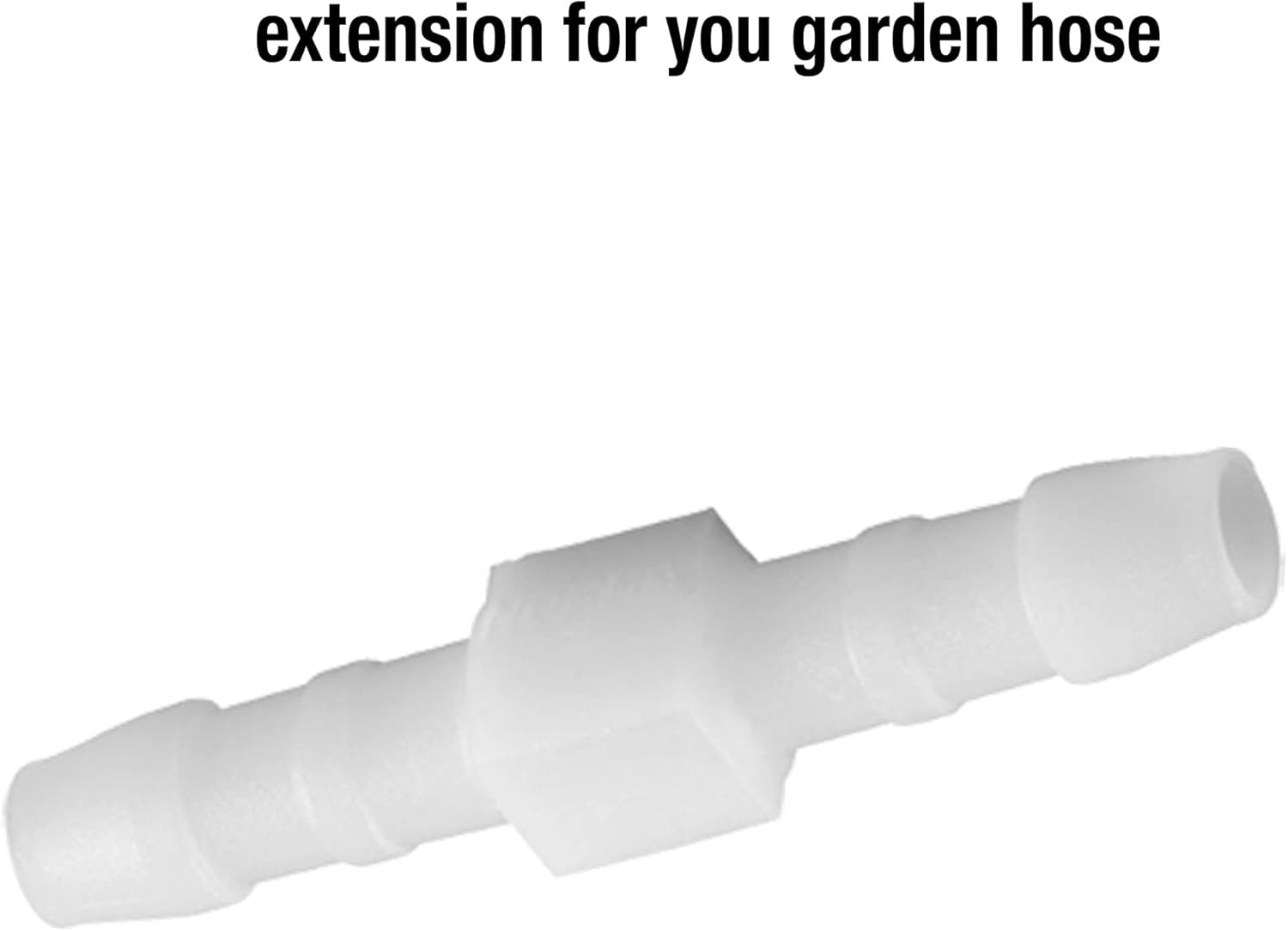 Connettore per tubo Gardena: accessorio in plastica per riparare tubi/prolungare tubi da 10 mm (7293-20)