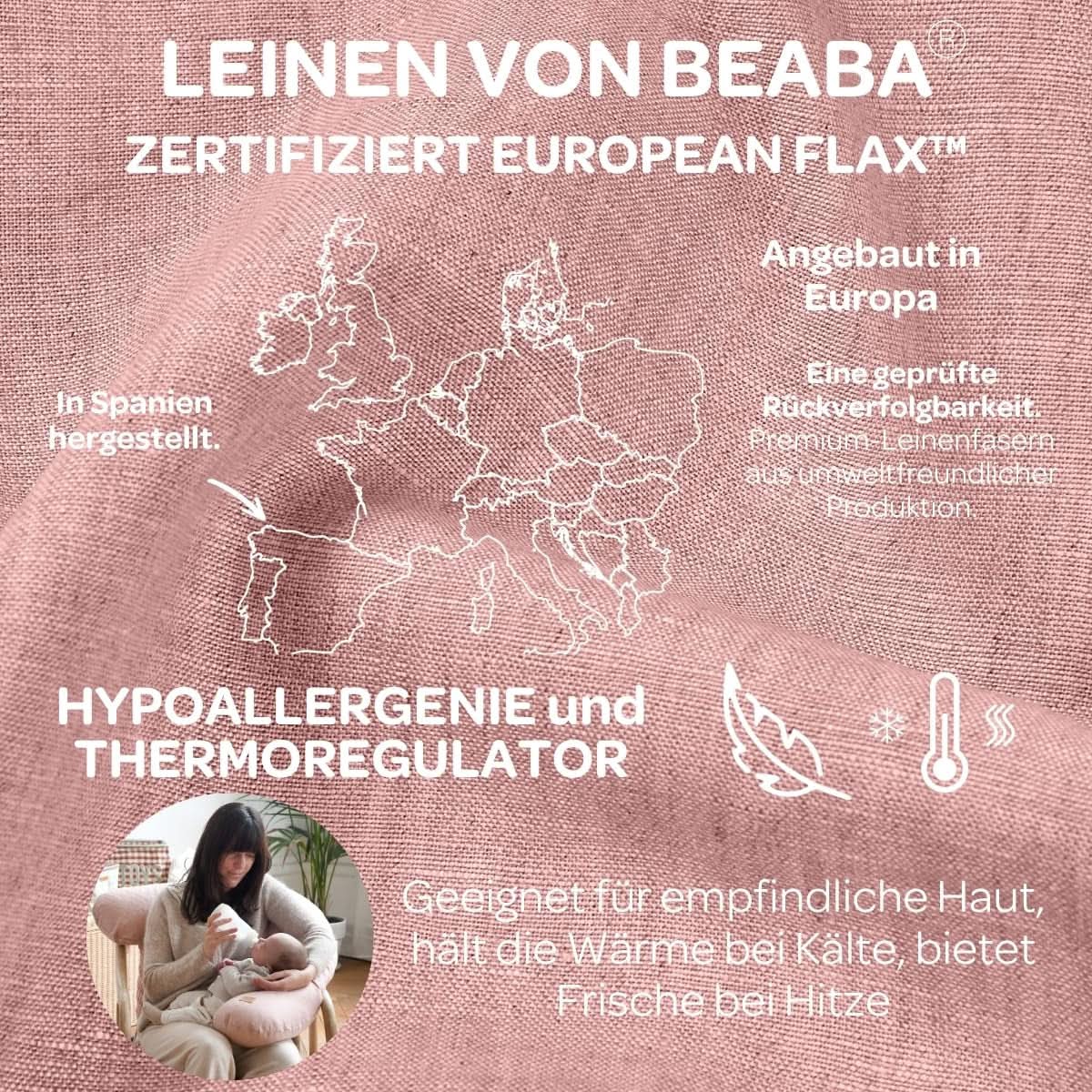 BÉABA, Big Flopsy, cuscino multifunzione per allattamento Accessori Alimentazione e Allattamento Bebe Naty Shop