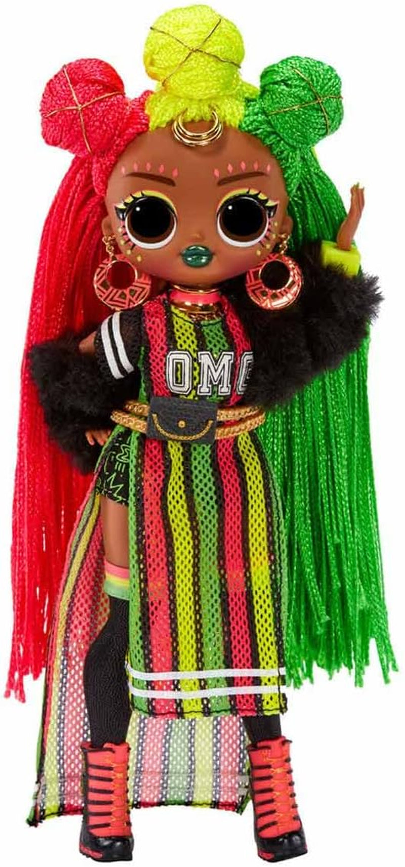 LOL Sorpresa! OMG Queens Fashion Doll - SWAYS - 20 sorprese tra cui vestito, accessori, supporto per bambola e altro - Da collezione - Per ragazzi e ragazze dai 4 anni in su