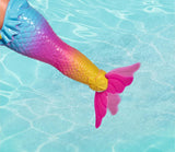 Simba 105733318 - Evi Love Swimming Sirena, Evi come una sirena, Sa nuotare bene, Con figura di pesce, Bambola da vestire, 12 cm, Per bambini dai 3 anni in su Dolls Naty Shop
