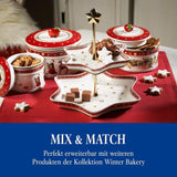 Villeroy & Boch - Winter Bakery Delight Piccola Scatola Portaoggetti, Scatola per Biscotti di Natale in Ceramica, Scatola di Natale, Scatola per Biscotti, Scatola per Biscotti, Scatola in Ceramica con Coperchio, Porta Dolci, Scatole per Alimenti in Porcellana Premium Naty Shop