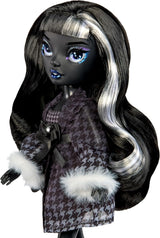 Rainbow High Shadow High Girl's Night - Shanelle Onyx - bambola fashion da 28 cm nei toni del grigio, capelli neri e completo con accessori e pettine - Per collezionisti e bambini dai 6 anni in su