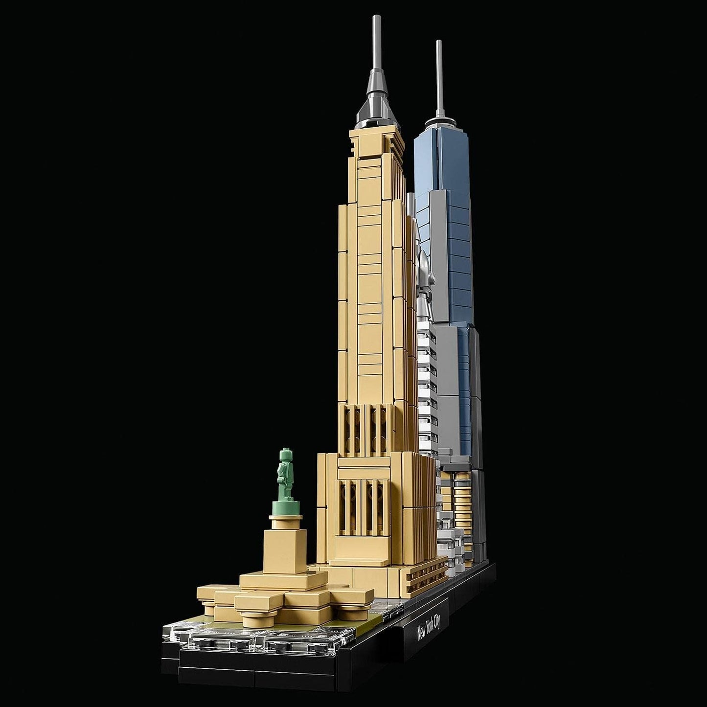 LEGO Architecture New York City Set, Kit modello Skyline con World Trade Center e Statua della Libertà, Creazioni per adulti, Decorazioni per la casa e l'ufficio, Regali per donne e uomini 21028 Set da costruzione Besuche den LEGO-Store