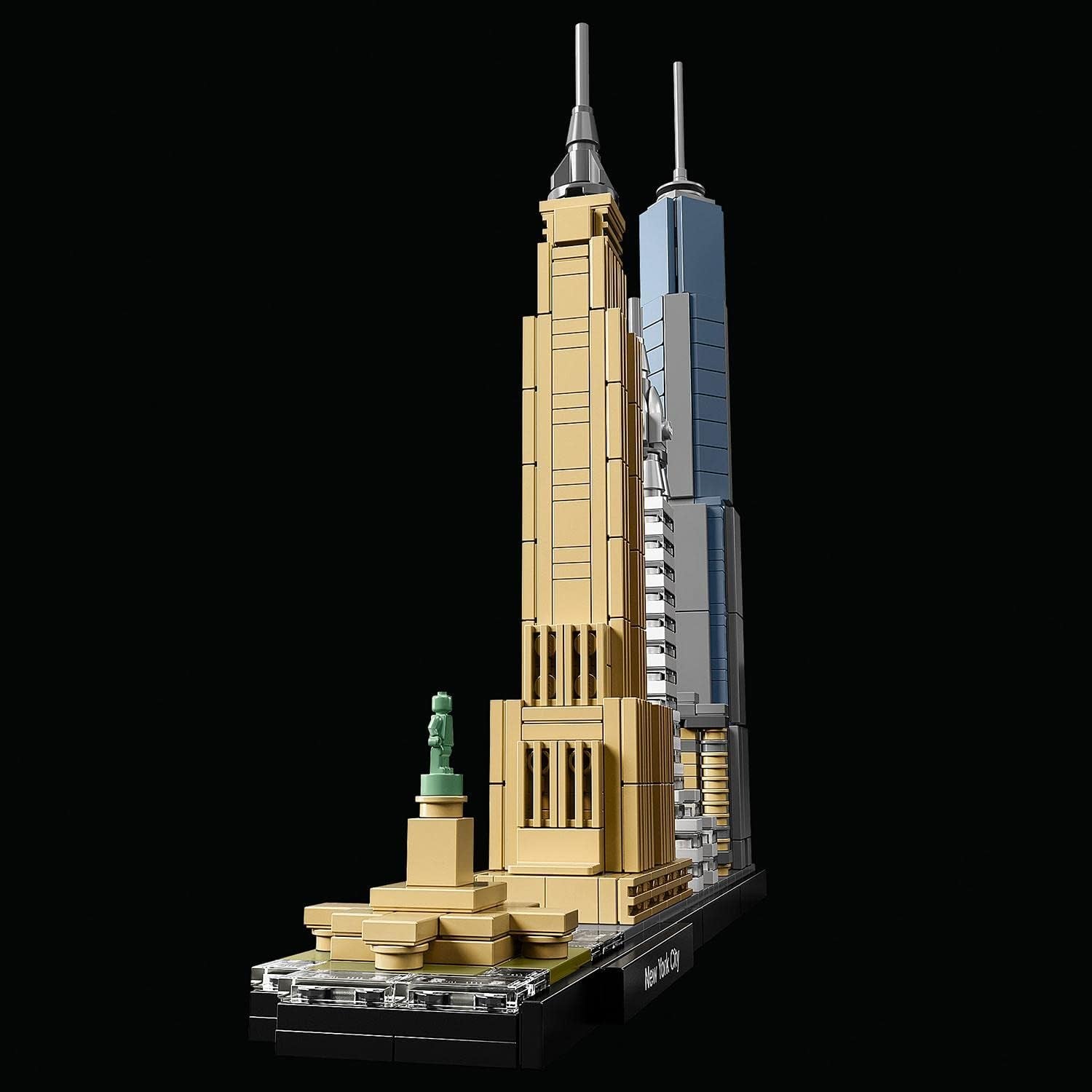 LEGO Architecture New York City Set, Kit modello Skyline con World Trade Center e Statua della Libertà, Creazioni per adulti, Decorazioni per la casa e l'ufficio, Regali per donne e uomini 21028 Set da costruzione Besuche den LEGO-Store