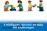 Autobus a due piani LEGO City, autobus giocattolo a due piani, set di veicoli per ragazze e ragazzi dai 7 anni, contiene 5 personaggi, incluso un bambino in carrozzina 60407 Set da costruzione Besuche den LEGO-Store
