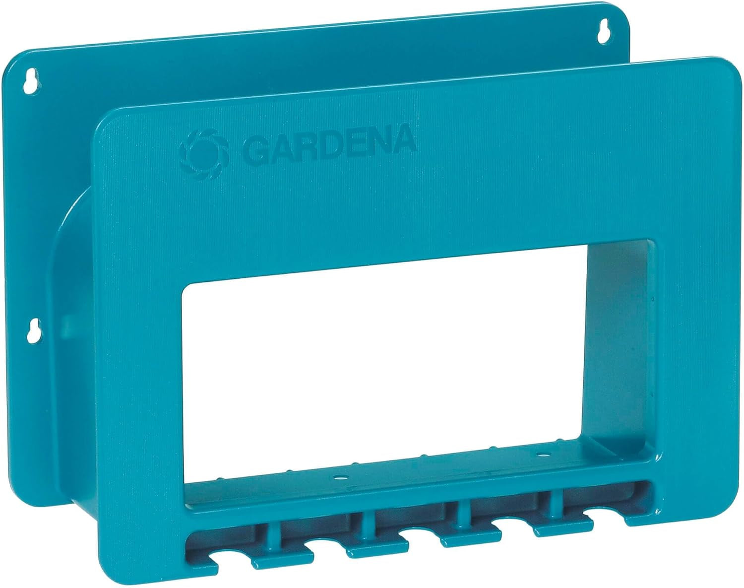 Avvolgitubo da parete Gardena Classic 60 con avvolgitubo guidatubo: Per un facile montaggio a parete, con sistema antigoccia, attacco ad angolo, grande capacità, salvaspazio (2650-88)