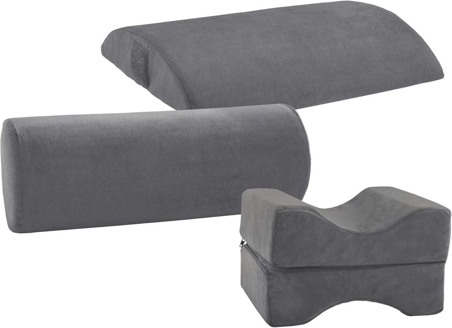 Cuscino ortopedico per schiena e zona lombare Traumnacht con nucleo in schiuma viscoelastica e rivestimento in micropile delicato sulla pelle, certificato Oeko-Tex, prodotto secondo gli standard di qualità tedeschi