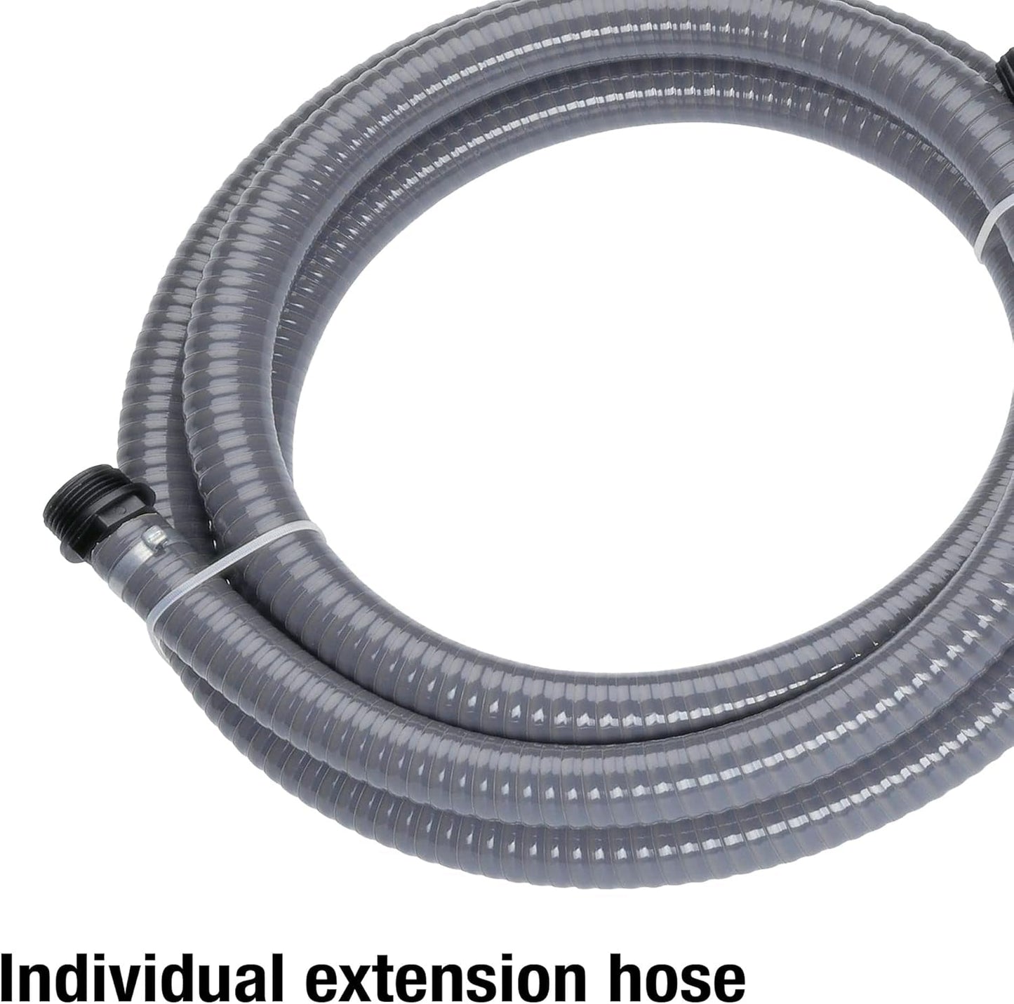 Tubo di aspirazione Gardena 3,5 m: robusto tubo di aspirazione per estendere il set di aspirazione, diametro 25 mm, resistente al vuoto e pronto per il collegamento (1412-20)