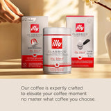 illy, Kaffee E.S.E. Dischetti Einzeldosis CLASSICO, 100% Arabica con note di fiori d'arancia e gelsomino, Sanfter Gesmack e Süßer Nachgeschmack, 1 confezione con 18 compostierbaren kapselsn