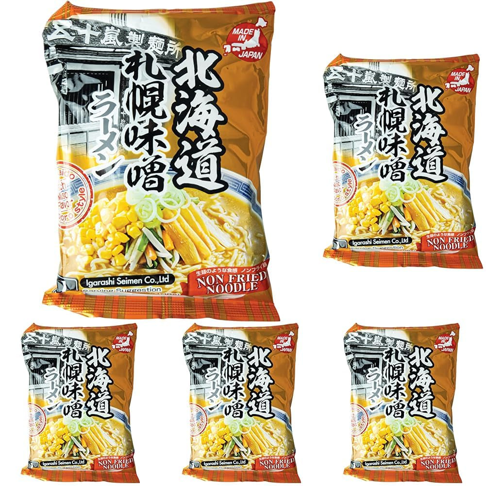 Tagliatelle, Ramen istantaneo con salsa di miso (Sapporo Miso Ramen) - 1 x 108 g