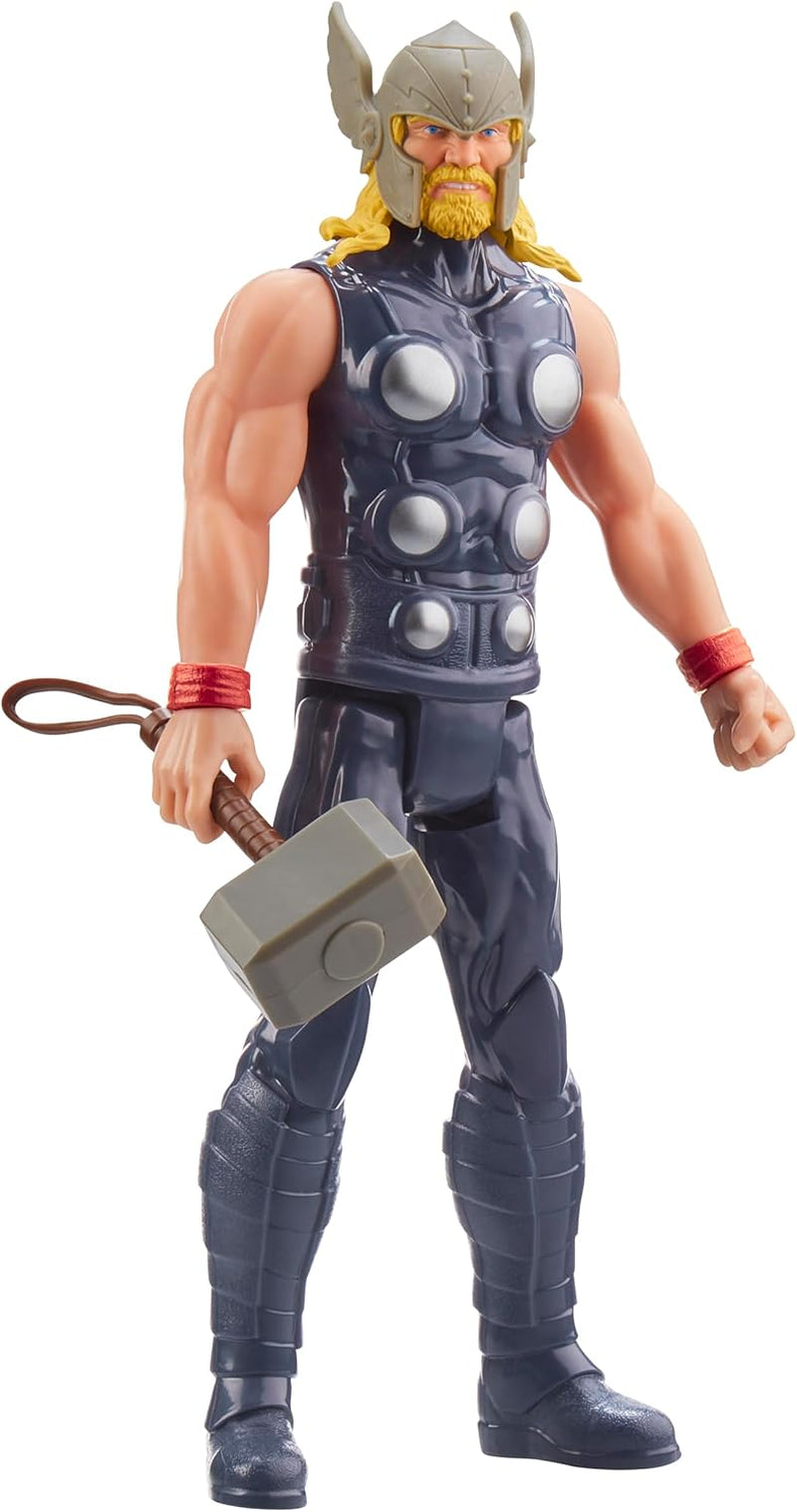 Marvel Avengers Titan Hero Series Blast Gear Thor Action Figure 30 cm Grande Giocattolo per Bambini dai 4 Anni in su Action Figure Naty Shop Titolo predefinito