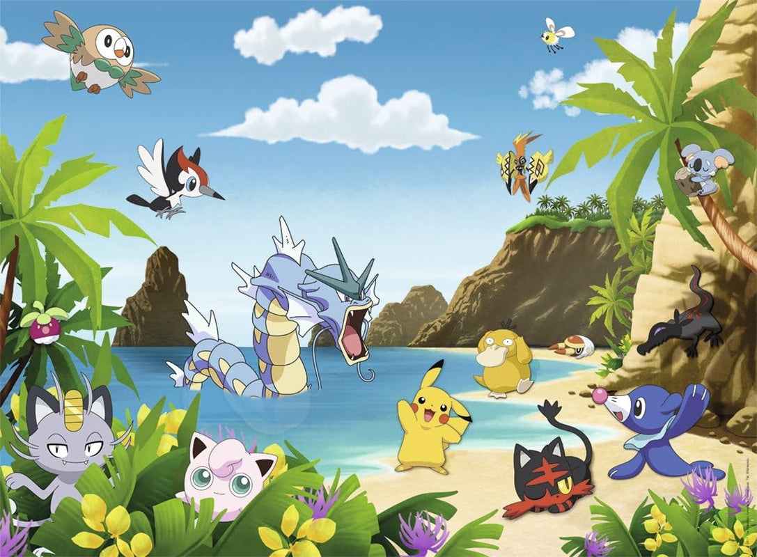 Ravensburger Puzzle per bambini - 12840 Catturali tutti! - Puzzle Pokémon per bambini a partire dagli 8 anni, con 200 pezzi in formato XXL Puzzle Naty Shop