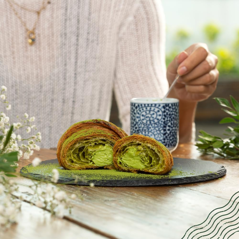 Naturalebio BIO Tè verde in polvere 100 g. Per cucinare e cuocere al forno. Matcha originale giapponese. Tè verde dal Giappone, vegano, senza glutine e non OGM. Prodotto biologico naturale.