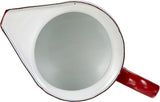 910550 – Bicchiere da latte rosso, porzioni da 0,50 litri.