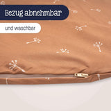 Julius Zöllner Cuscino da allattamento biologico 190 cm, imbottitura 42 litri Microsfere Eps, made in Germany Accessori Alimentazione e Allattamento Bebe Naty Shop